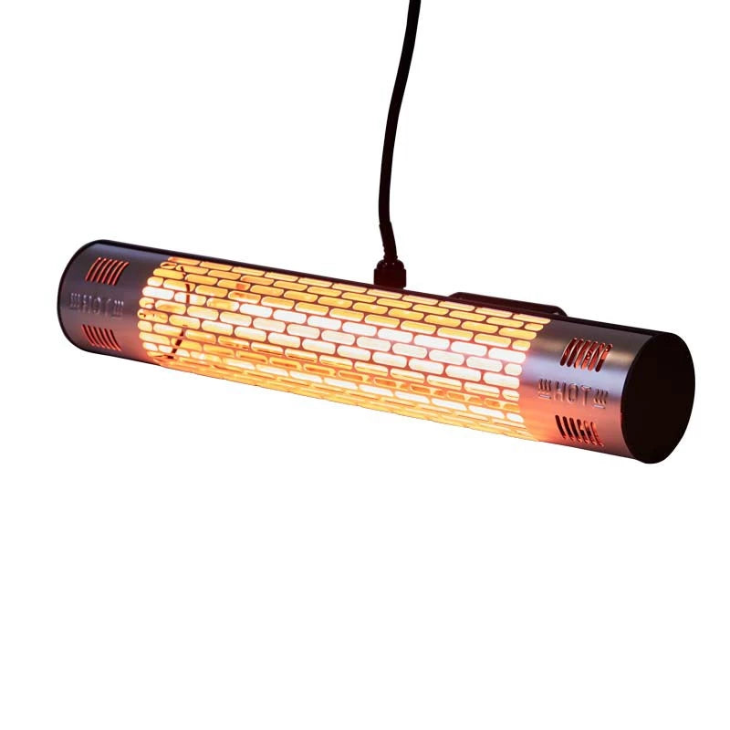 Terrassevarmer vægmodel 1500W, GT - Sort
