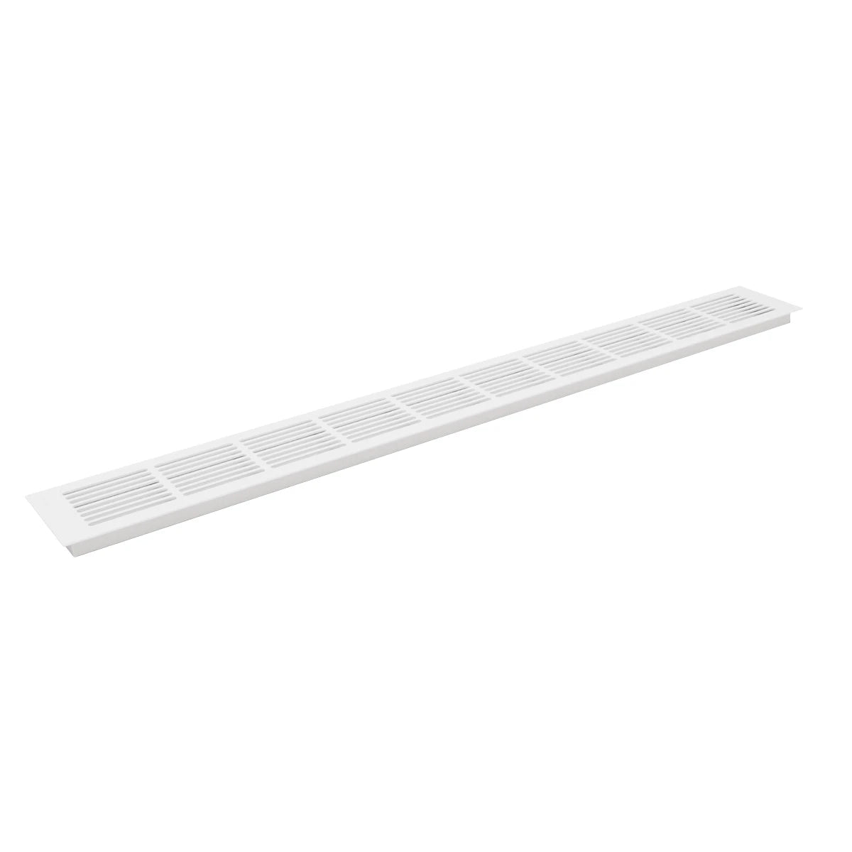 Ventilationsrist Hvid - 100x11 cm - 420 cm²