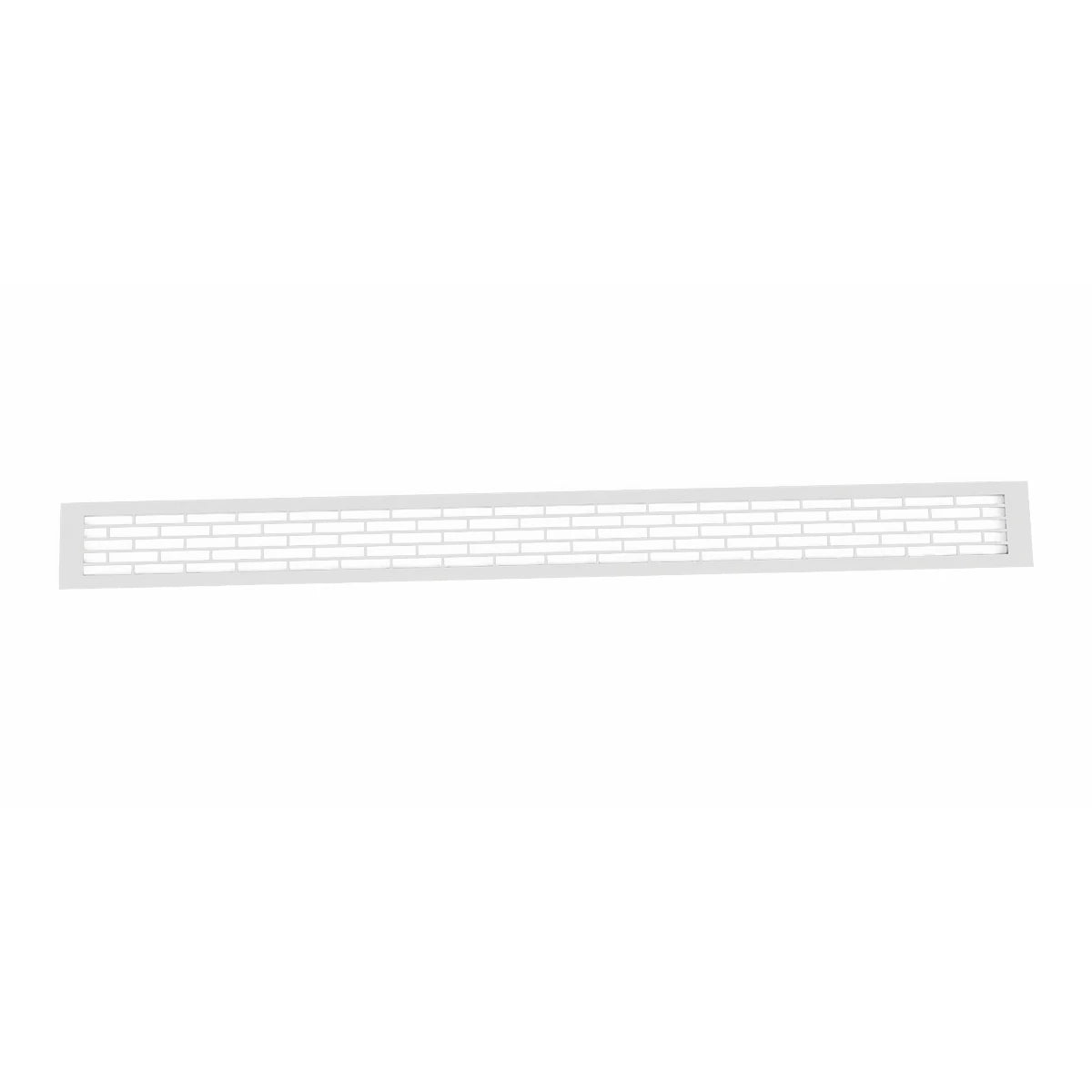 Ventilationsrist Hvid - 100x9 cm - 450 cm²