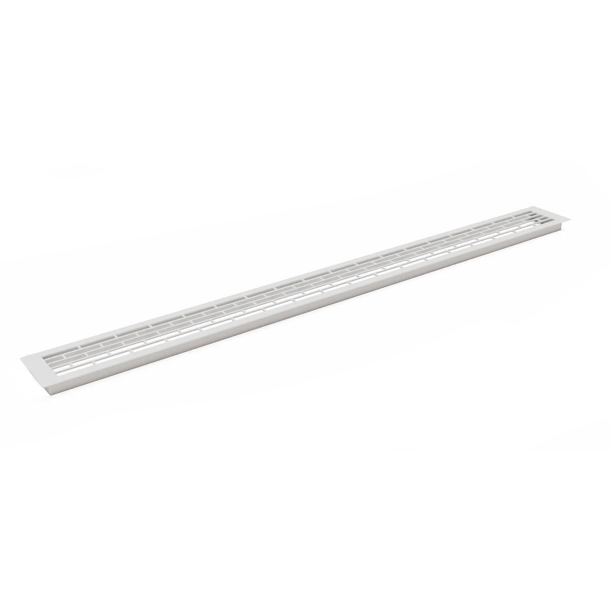 Ventilationsrist Hvid - 100x9 cm - 450 cm²