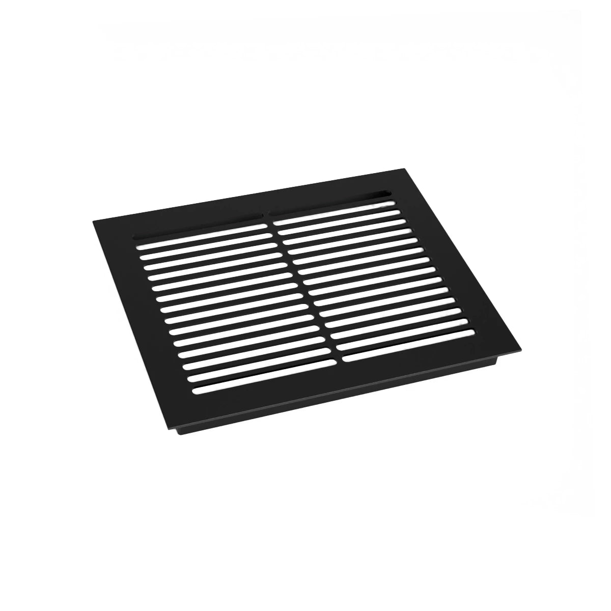 Ventilationsrist Sort - 25x20,5 cm - 210 cm²