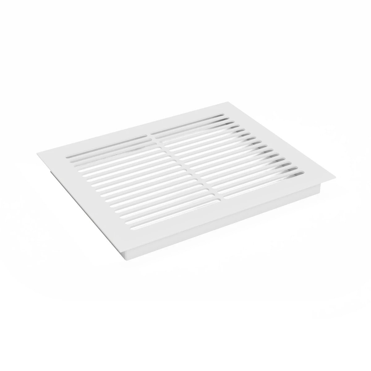 Ventilationsrist Hvid - 25x20,5 cm - 210 cm²