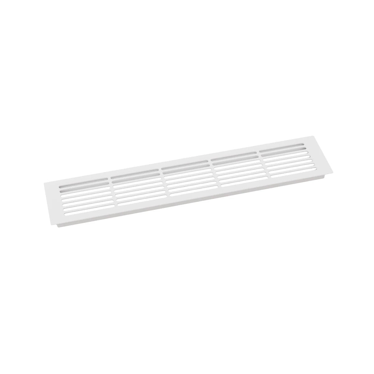 Ventilationsrist Hvid - 50x10 cm - 214 cm²