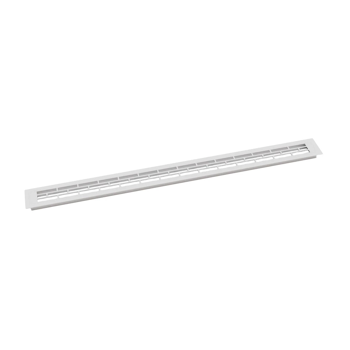 Ventilationsrist Hvid - 80x6,5 cm - 210 cm²
