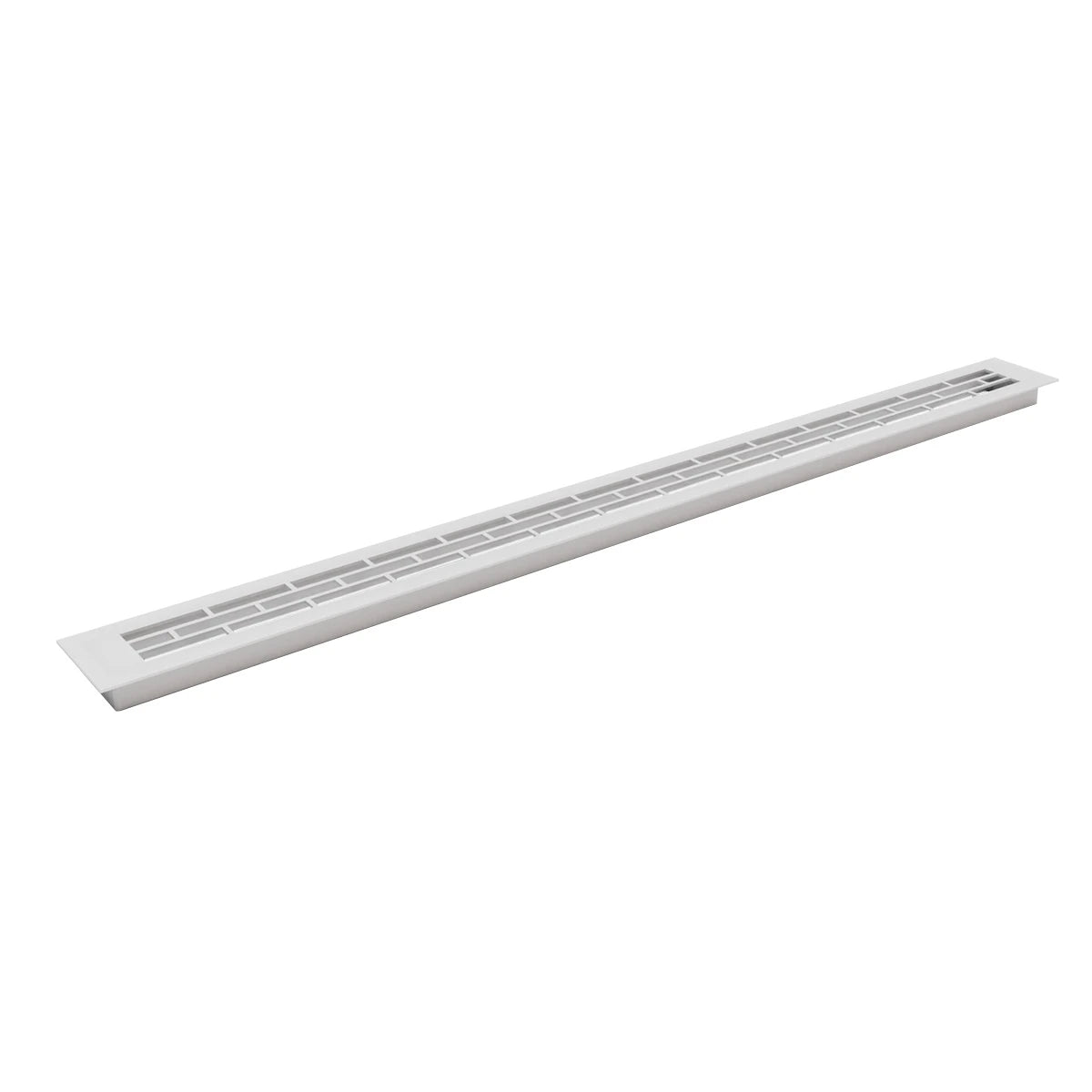 Ventilationsrist Hvid - 80x6,5 cm - 210 cm²