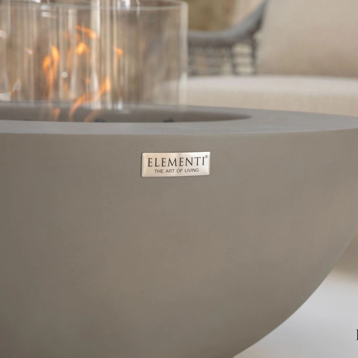 ROCA bioethanol ildbord - Space Grey