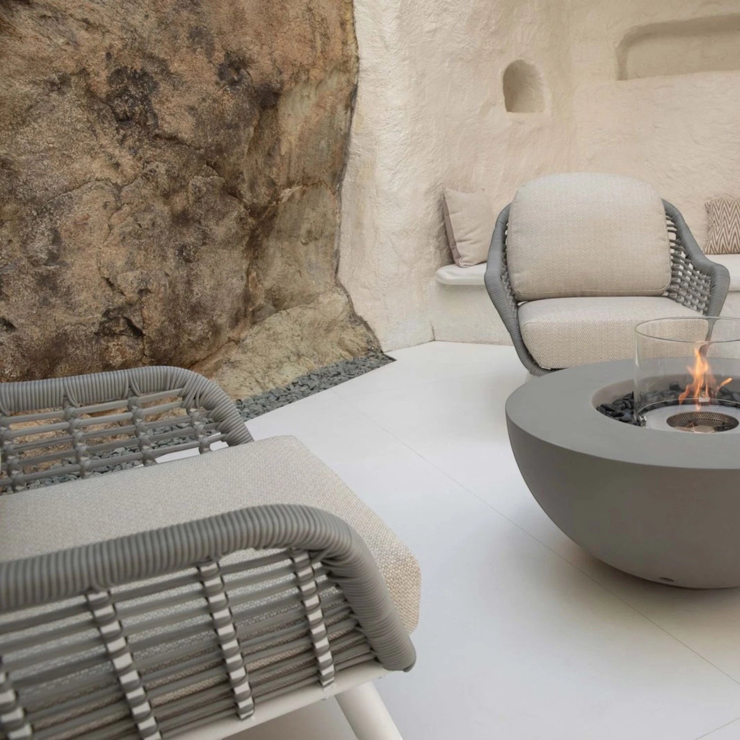 ROCA bioethanol ildbord - Space Grey
