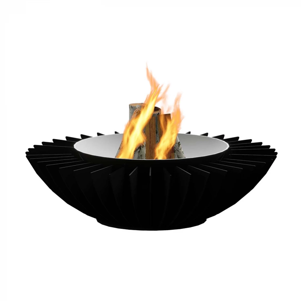 Cosmo Fire Pit - Sort Metallic