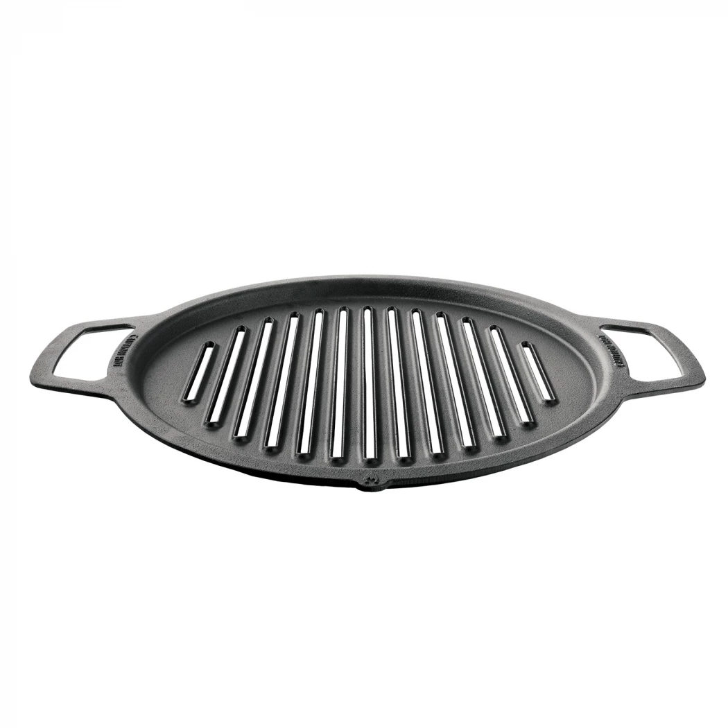 Støbejerns grill top - stor