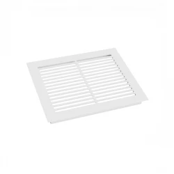 Ventilationsrist Hvid - 25x20,5 cm med et ventilationsareal 210 cm²