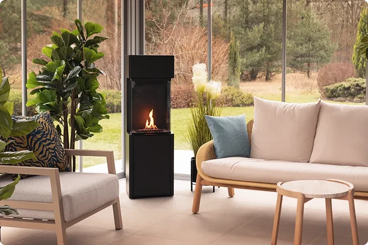 Freestanding bioethanol fireplace cover image desktop